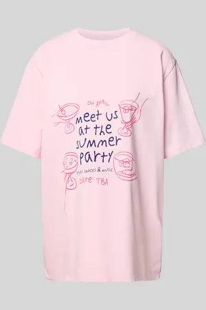 Oh April Oversized T-Shirt mit Rundhalsausschnitt Modell 