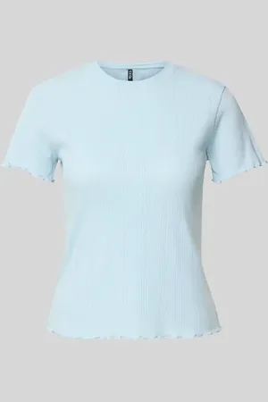 Pieces® Regular Fit T-Shirt aus Baumwoll-Mix Modell 