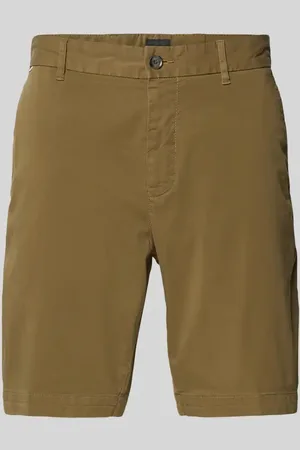 HUGO BOSS Slim Fit Shorts mit Gürtelschlaufen Modell 
