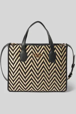 Guess Handtasche mit Label-Applikation Modell 
