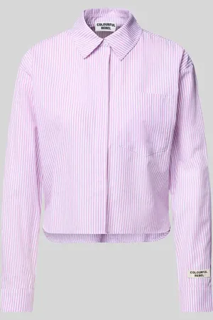 Colourful rebel Boxy Fit Bluse mit Brusttasche Modell 