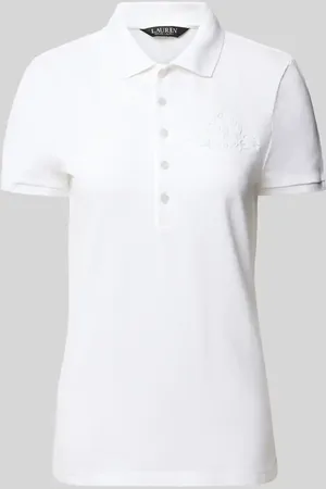 Ralph Lauren Poloshirt mit kurzer Knopfleiste in , Größe L