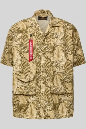 Alpha Industries Relaxed Fit Freizeithemd mit Pattentasche Modell 