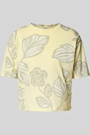 Jake*s T-Shirt mit geripptem Rundhalsausschnitt in , Größe L