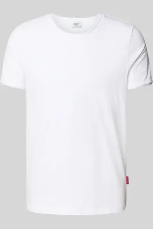 JOOP! T-Shirt mit geripptem Rundhalsausschnitt Modell 