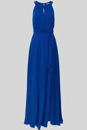 Christian Berg Abendkleid mit Schlüsselloch-Ausschnitt in , Größe 32