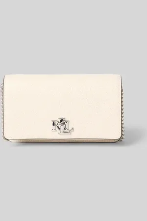 Ralph Lauren Umhängetasche aus Rindsleder mit Label-Applikation in , Größe 1