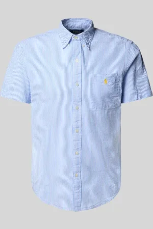 Ralph Lauren Custom Fit Freizeithemd mit Button-Down-Kragen in , Größe L