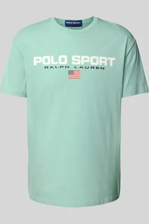 Ralph Lauren T-Shirt mit geripptem Rundhalsausschnitt in , Größe L