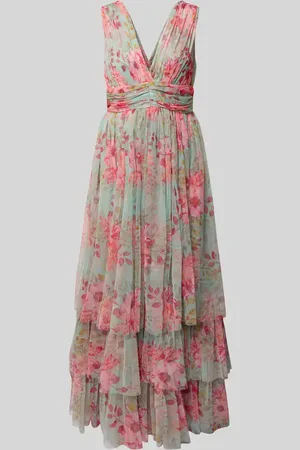 Lace & Beads Cocktailkleid im Stufen-Look in , Größe L
