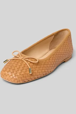 Inuovo Ballerinas aus Leder mit Schleifendetail in , Größe 37