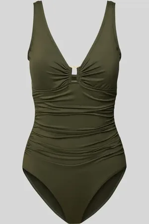 Ralph Lauren Badeanzug mit V-Ausschnitt Modell 