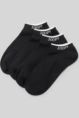 JOOP! Sneakersocken mit Label-Detail im 4er-Pack in , Größe 39-42