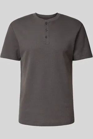 TOM TAILOR Regular Fit T-Shirt in Waffelstruktur in , Größe L