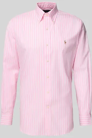 Ralph Lauren Custom Fit Business-Hemd mit Button-Down-Kragen in , Größe 38