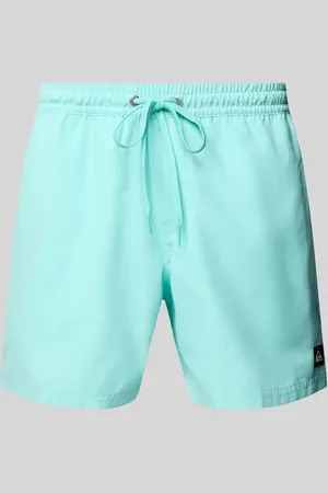 Quiksilver Badehose mit Label-Detail und elastischem Bund in , Größe L