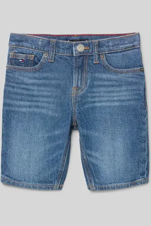 Tommy Hilfiger Jeansshorts mit Logo-Stitching Modell 