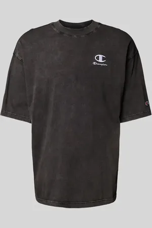 Champion Relaxed Fit T-Shirt mit Label-Stitching in , Größe L