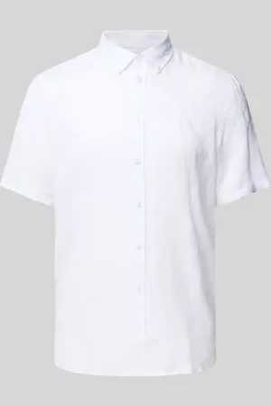 Casual Friday Slim Fit Freizeithemd mit Button-Down-Kragen Modell 