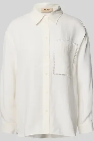 Mos Mosh Regular Fit Bluse mit Brusttasche Modell 