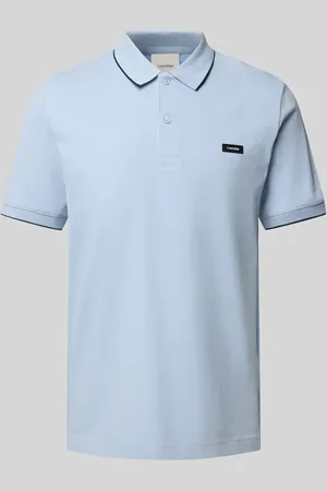 Calvin Klein Poloshirt mit Label-Detail in , Größe L