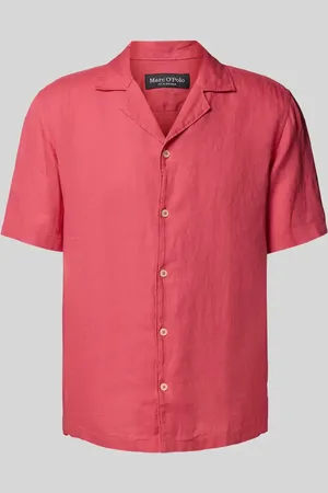 Marc O’ Polo Regular Fit Leinenhemd mit Reverskragen in , Größe L
