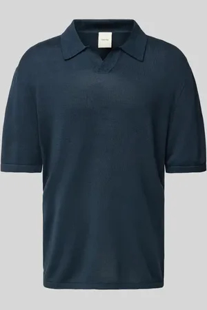 Calvin Klein Poloshirt mit V-Ausschnitt in , Größe L
