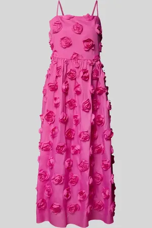 Y.A.S Knielanges Cocktailkleid mit Zierbesatz in , Größe 34