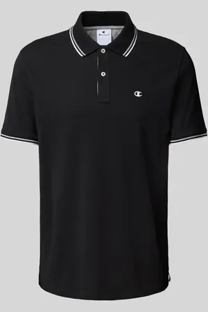 Champion Regular Fit Poloshirt mit Logo-Stitching in , Größe L