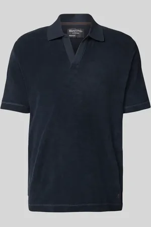 Marc O’ Polo Regular Fit Poloshirt aus Baumwoll-Frottee in , Größe L