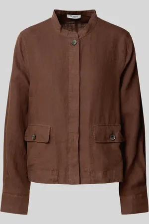 Maerz Leinenjacke mit Pattentaschen in , Größe 42