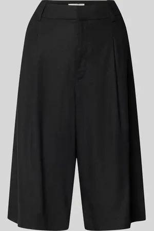 Gestuz Wide Leg Shorts mit Bundfalten Modell 