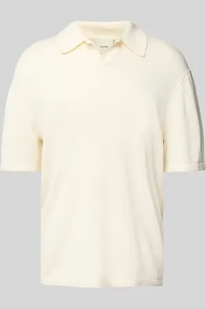 Calvin Klein Poloshirt mit V-Ausschnitt in , Größe L