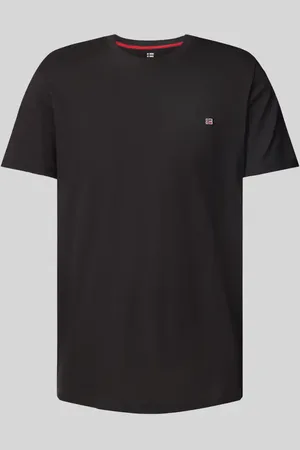 Christian Berg T-Shirt mit Label-Stitching in , Größe 3XL