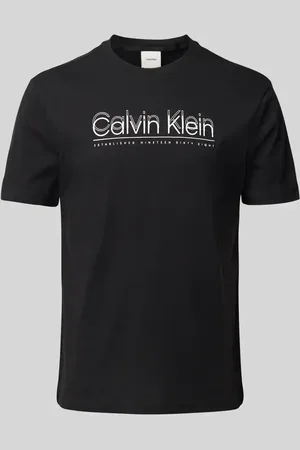 Calvin Klein T-Shirt mit Label-Print in , Größe L