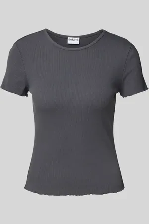 Jake*s T-Shirt mit Muschelsaum in , Größe L