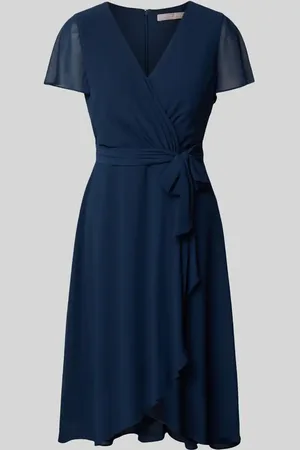 Christian Berg Cocktailkleid in Wickel-Optik in , Größe 44