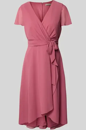 Christian Berg Cocktailkleid in Wickel-Optik in , Größe 38