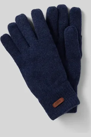 Barts Handschuhe aus Lammwolle mit Label-Detail Modell 