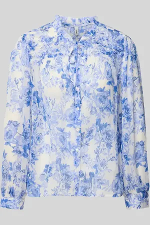 ONLY Relaxed Fit Bluse in semitransparenter Optik Modell 