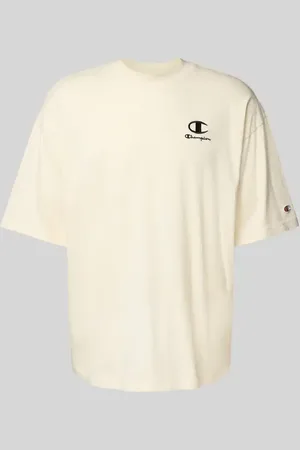 Champion Relaxed Fit T-Shirt mit Label-Stitching in , Größe L