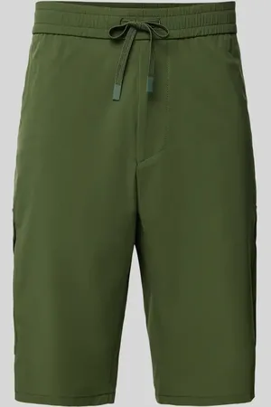 HUGO BOSS Bermudas mit elastischem Bund und Cargotaschen in , Größe 46