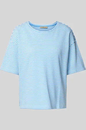 Smith and Soul T-Shirt mit geripptem Rundhalsausschnitt in , Größe L
