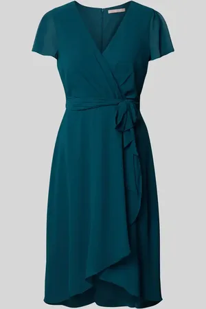 Christian Berg Cocktailkleid in Wickel-Optik in , Größe 36