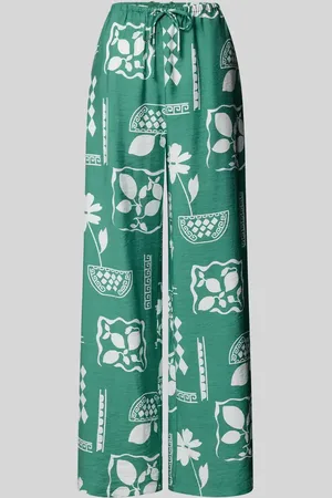 Ichi Stoffhose mit elastischem Bund Modell 