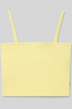 Garcia Top mit Spaghettiträgern und Label-Detail in , Größe 140