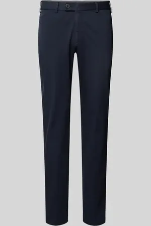 Hiltl Slim Fit Chino mit Gürtelschlaufen Modell 
