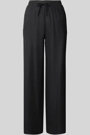 Ichi Stoffhose aus Leinen-Viskose-Mix Modell 