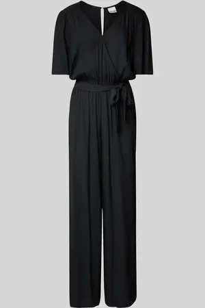 Ichi Jumpsuit mit Bindegürtel Modell 