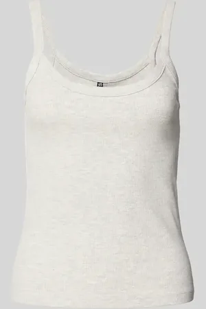 Pieces® Slim Fit Trägertop aus Baumwoll-Mix Modell 